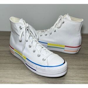 *Converse Chuck 70 Lift Hi 'Pride Proud To Be'Canvas Women's 11 - Men 9
